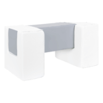 Loopbrug wit grijs foam speelset jindl