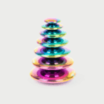 Sensorische reflecterende schijven van Tickit gekleurd