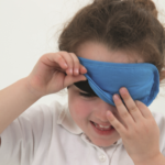Blauwe blinddoek van Tickit