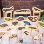 Reptielen en amfibieen blokken tickit