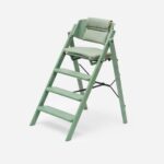 Grüner Hochstuhl mit Kissenset und Gurtzeug