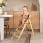 Esszimmerstuhl sandfarben mit Kissen-Set