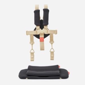 KAOS Kissenset mit Gurtzeug in Schwarz