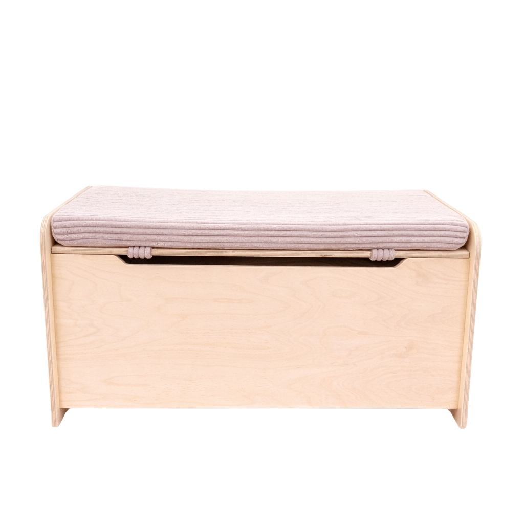 Kussen voor speelgoedkist Jindl oudroze Kussen voor speelgoedkist Jindl oudroze