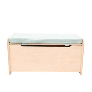 Kussen voor speelgoedkist Jindl zacht mint