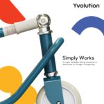 Opvouwbare kinderstep blauw Yvolution