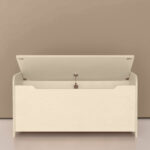 Spielzeugtruhe Jindl beige halb offen