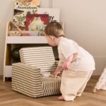 Hochstuhl faltbar Kids Concept gestreiftes Kind