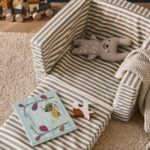 Hochstuhl faltbar Kids Concept gestreifte Kugel