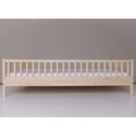 Rückansicht des Kinderbettes Novaline mit Matratze
