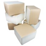 Bauklötze Schaumstoffblöcke Jindl 6er Set beige