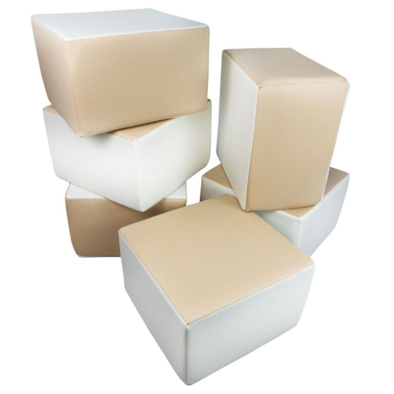 Bausteine Schaumstoffbausteine Jindl 6er-Set beige