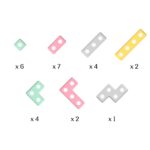 TUKI Mini-Set mit 26 Elementen