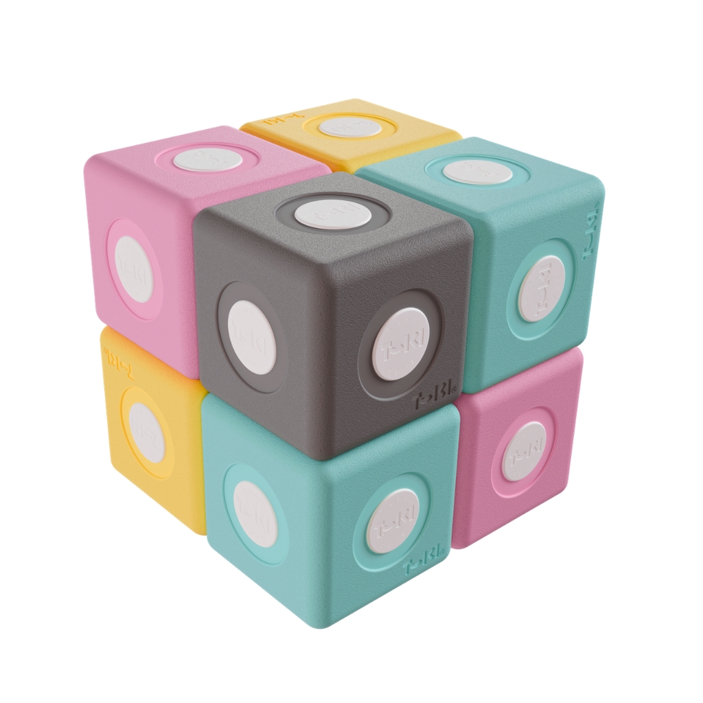 TUKI set SMART 10 elementen- GROTE magnetische blokken TUKI set SMART 10 elementen- GROTE magnetische blokken
