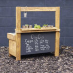 Matschküche aus Holz | Außenküche Cosy, Café (46,5cm) - Image 2
