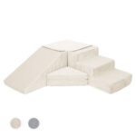 Spielset | Schaumstoffblöcke Treppe + Rutsche Jindl® Rippenstoff