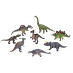 Betzold EduCasa - Deluxe Dinosaurier - 8-teilig - ganzes Set