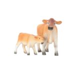 Betzold EduCasa - Tierset - 26-teilig - großer Stier und kleiner Stier