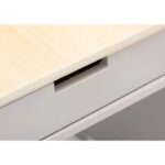 Betzold Kinderspiegeltisch, inkl. Hocker – Nahaufnahme Material und Schublade