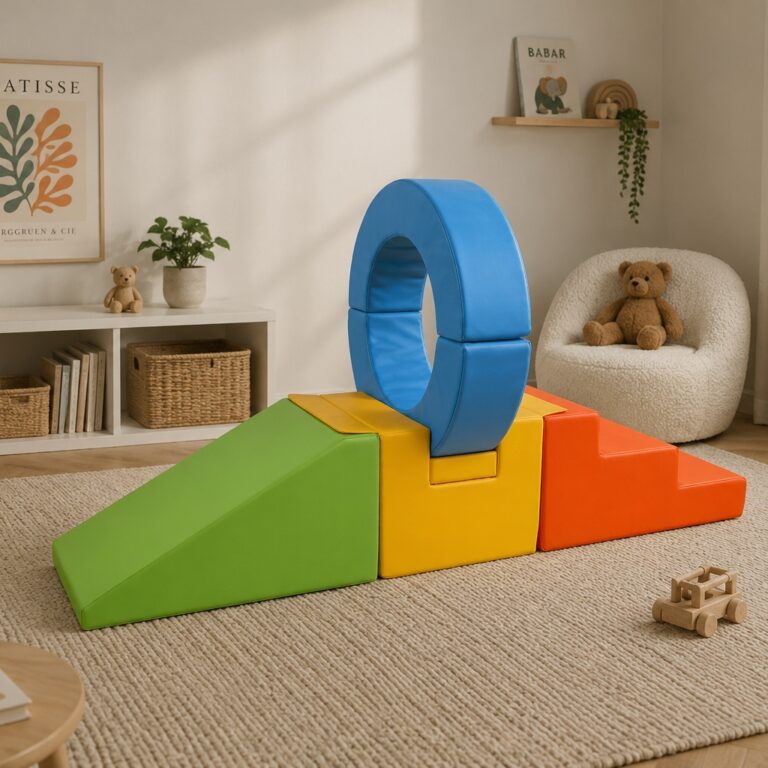 Schaumstoff-Spielset Jindl® mit Tunnel und Ring