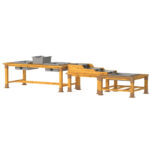 Wasser- und Matschtisch aus Holz