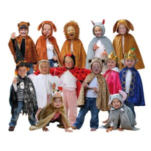 Kinderkostüm-Set 1 - 13-teilig - alle Sets