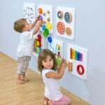 Wandelemente Set 1 – Set von 6 – Kinder spielen mit Wandelementen – Musik und Formen