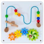 Wandelemente Set 1 – Set von 6 – Perlen verschieben und Zahnräder drehen