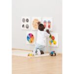 Wandelemente Set 2 - 6er-Set - spielendes Kind mit Wandelement