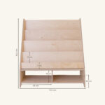 Afmeting Montessori boekenkast