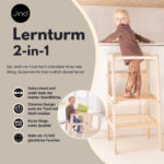 Eigenschaften des Jindl 2-in-1-Lernturms