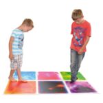 Sensorische Bodenplatten von Eduplay – 6er-Set, 50 × 50 cm