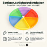 Bunte Discovery-Spielschalen Tickit | 6er-Set | Vorteile und Produktmerkmale auf Deutsch