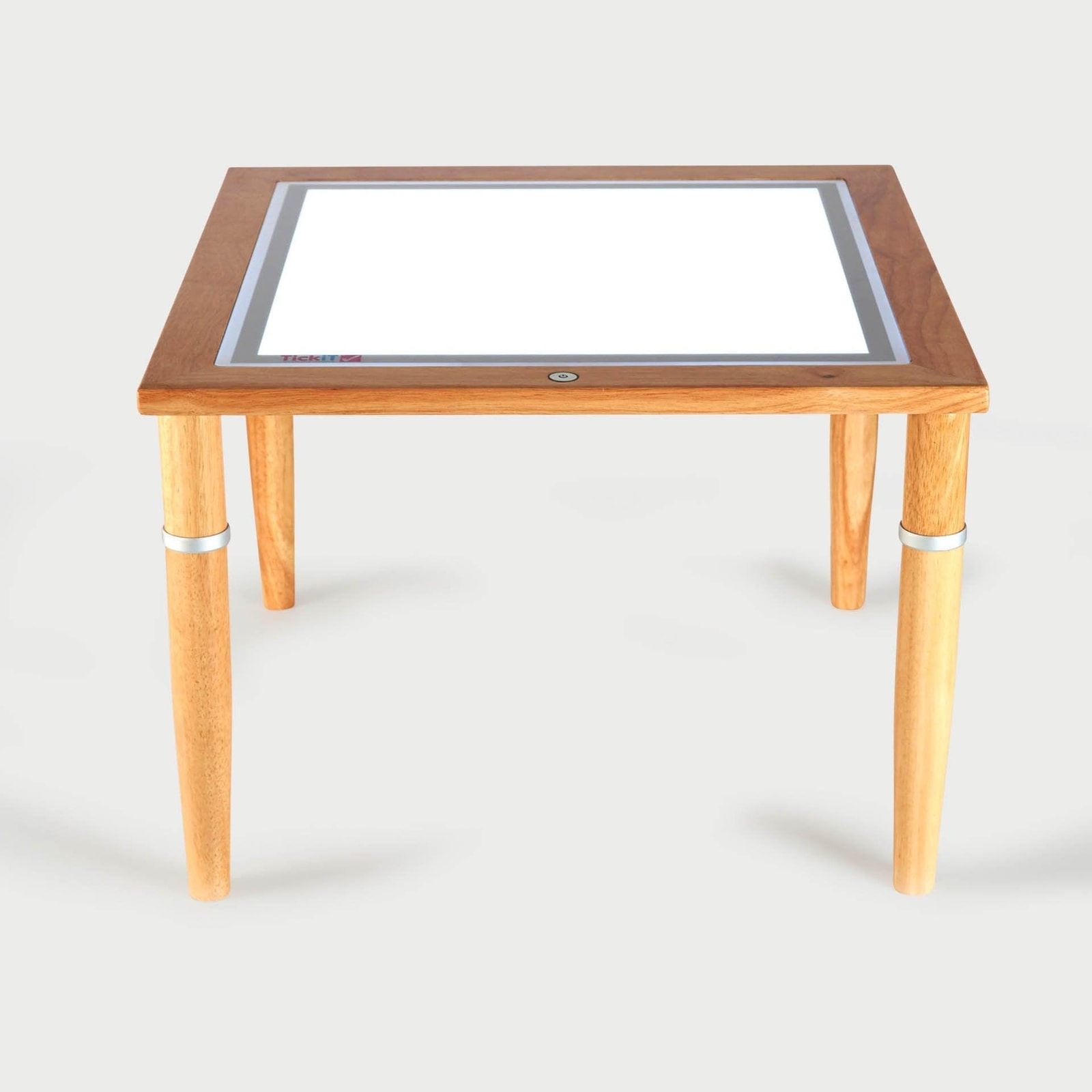 Holz-Leuchttisch Tickit | höhenverstellbar | Produktansicht Holz-Leuchttisch Tickit | höhenverstellbar | Produktansicht