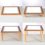 Holz-Leuchttisch Tickit | höhenverstellbar | Vier einstellbare Höhen: 2, 12, 30 und 42 cm