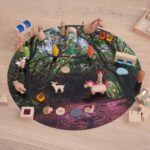 Runde Spielmatte Wald Tickit | Discovery | Spielidee; abgebildetes Zubehör ist separat erhältlich