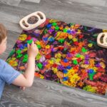 Spielmatte Herbstlaub Tickit | A2 | Spielidee; abgebildetes Zubehör ist separat erhältlich
