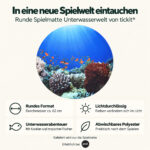 Runde Spielmatte Unterwasserwelt Tickit | Discovery | Vorteile und Produktmerkmale auf Deutsch